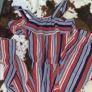 Striped Romper/ Jumpsuit